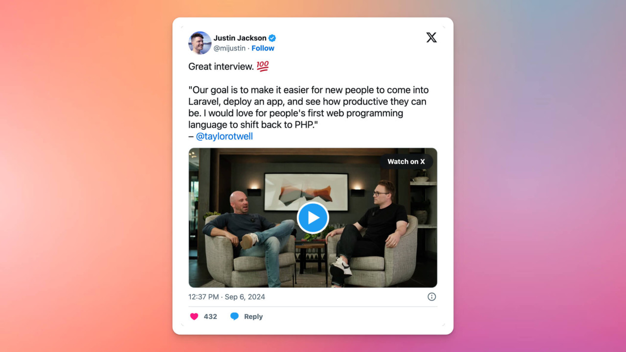 Share a video clip of your podcast on social media